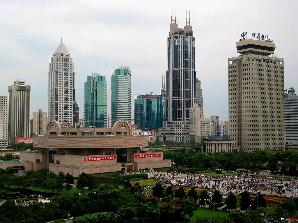 Hanting Premium Hotel Shanghai South Xizang Road Extérieur photo